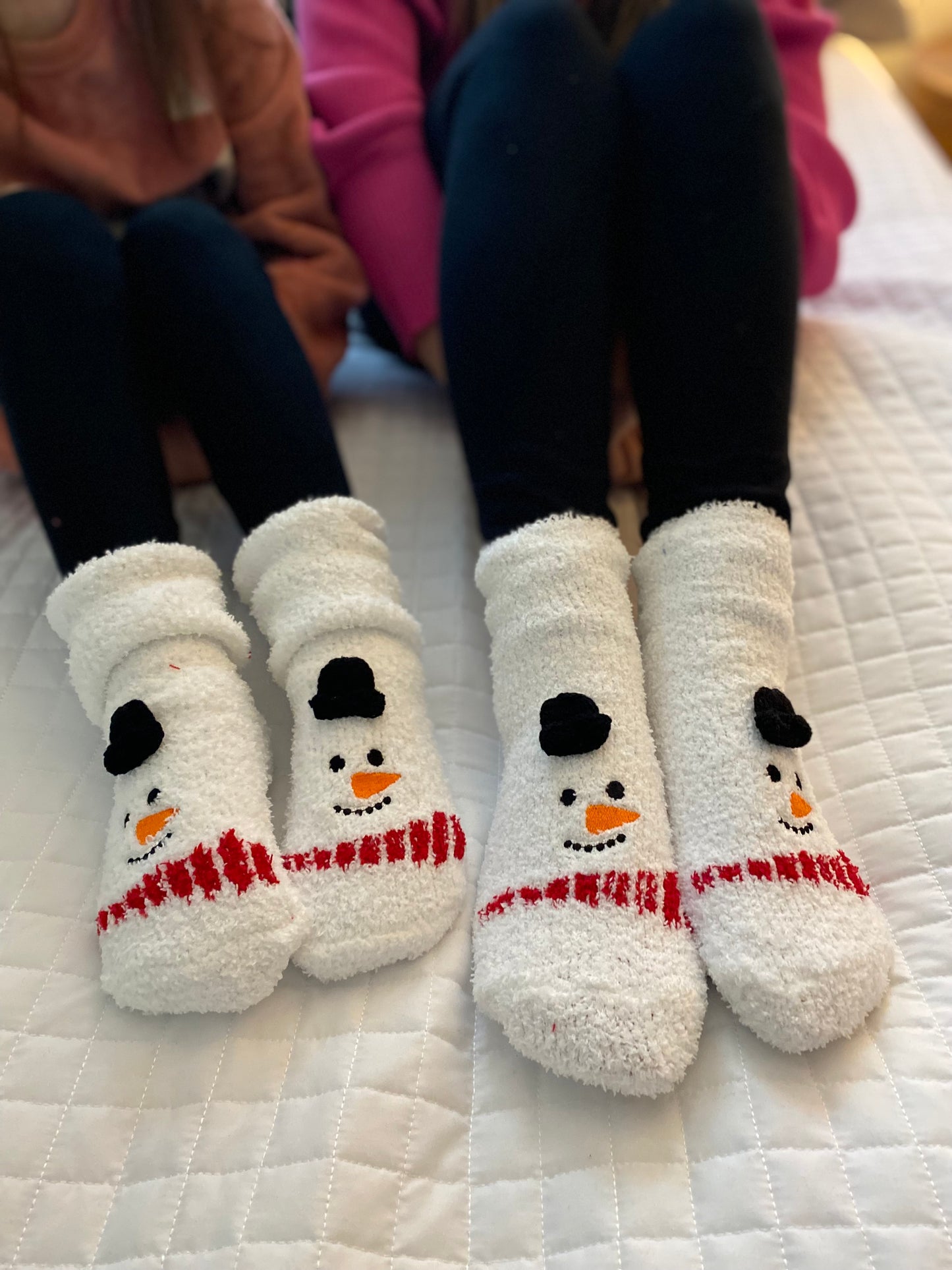 Plush Christmas Socks